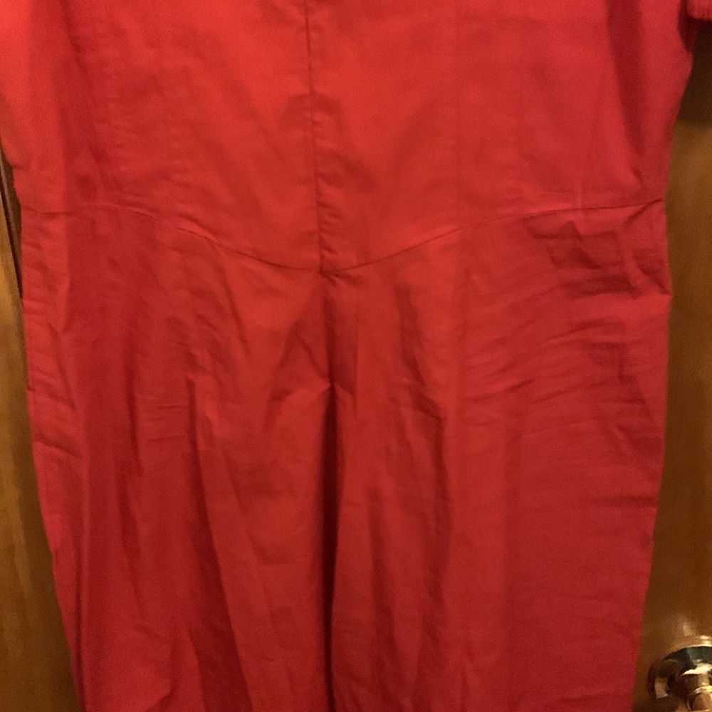 Samantha pleet Rosalind jumpsuit red corset 6 nwt - Picture 9 of 9